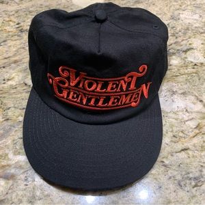 Violent Gentlemen embroidered Adjustable ball cap.